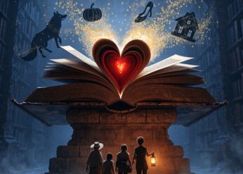 El Corazón de los Cuentos – escape room en Madrid (Móstoles): libro mágico con un corazón luminoso